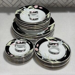 Vintage Fairfield Vanessa China Set Of 30‎ Napkin Holders And Plates